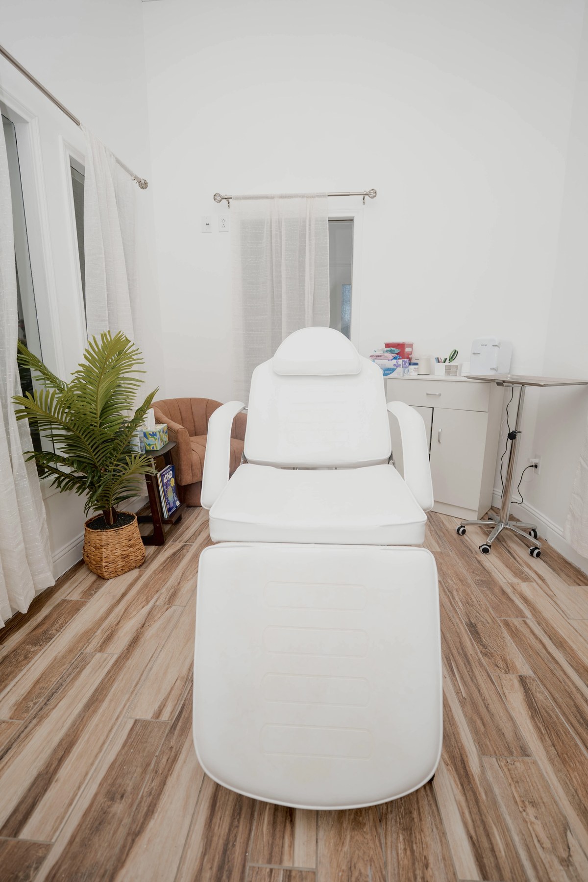 The private treatment room at Skinn Sanctuaryy